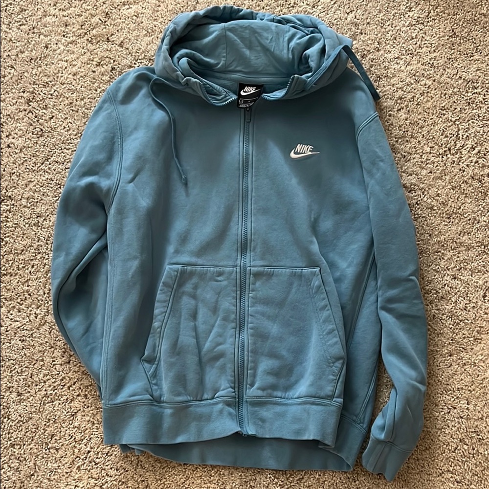 Nike Teal Full-Zip Hoodie